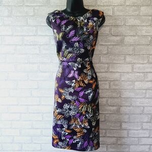 Ellen Tracy Butterfly Dress‎